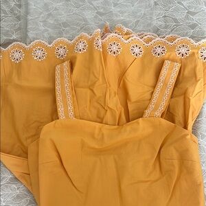 J. Crew Yellow Casual Dress